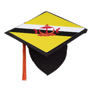 Toque De Diplômé Drapeau patriotique de Brunei