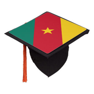 Toque De Diplômé Drapeau patriotique du Cameroun