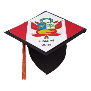 Toque De Diplômé Drapeau péruvien - Étudiants / Université