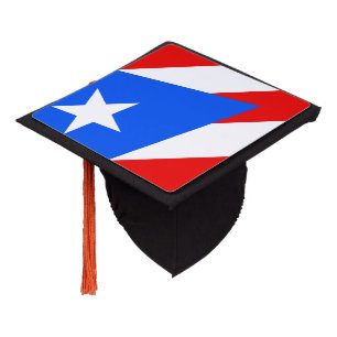 Toque De Diplômé Drapeau portoricain