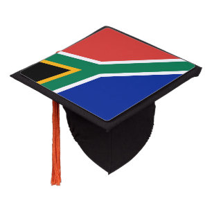 Toque De Diplômé drapeau sud-africain