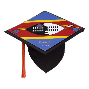 Toque De Diplômé Drapeau Swaziland & Swaziland, étudiants / Univer