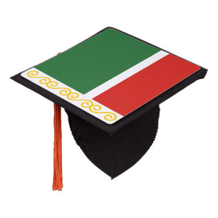 Toque De Diplômé Drapeau tchétchène