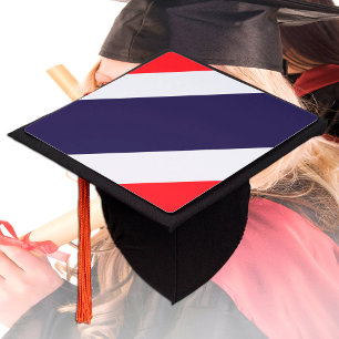 Toque De Diplômé Drapeau Thaïlande & Thaïlande - Étudiants / Casque