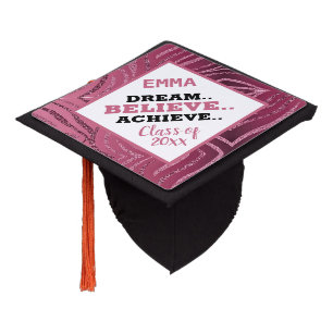 Toque De Diplômé Dream Believe Atteindre la limite de diplôme
