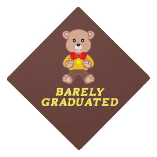 Toque De Diplômé Drôle mignon bosse Bear Topper