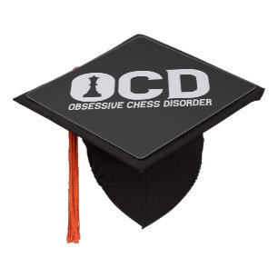 Toque De Diplômé Drôle OCD Obsessionnel trouble de l'échec Louveur 
