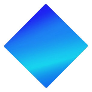 Toque De Diplômé Eau claire bleu cuivre pastel abstrait
