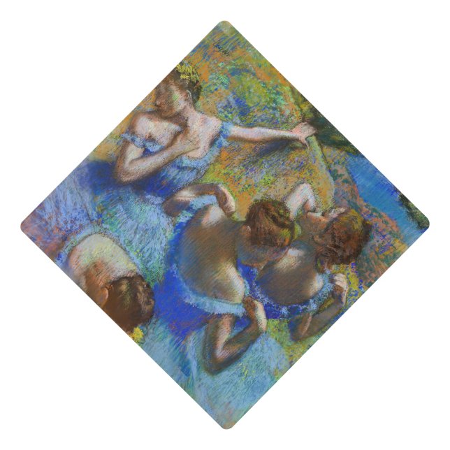 Toque De Diplômé Edgar Degas - Danseurs Bleus (Devant)