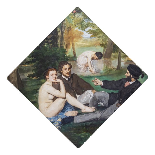 Toque De Diplômé Edouard Manet - Déjeuner sur l'herbe (Devant)