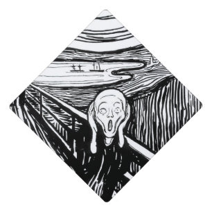 Toque De Diplômé Edvard Munch - La lithographie de cri