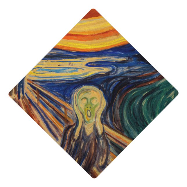 Toque De Diplômé Edvard Munch - Le cri 1910 (Devant)