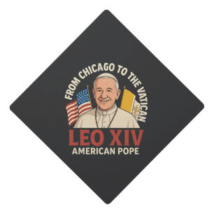Toque De Diplômé Église catholique américaine du pape Léon