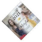 Elégant Moderne 2 Photo Graduation Cap Topper