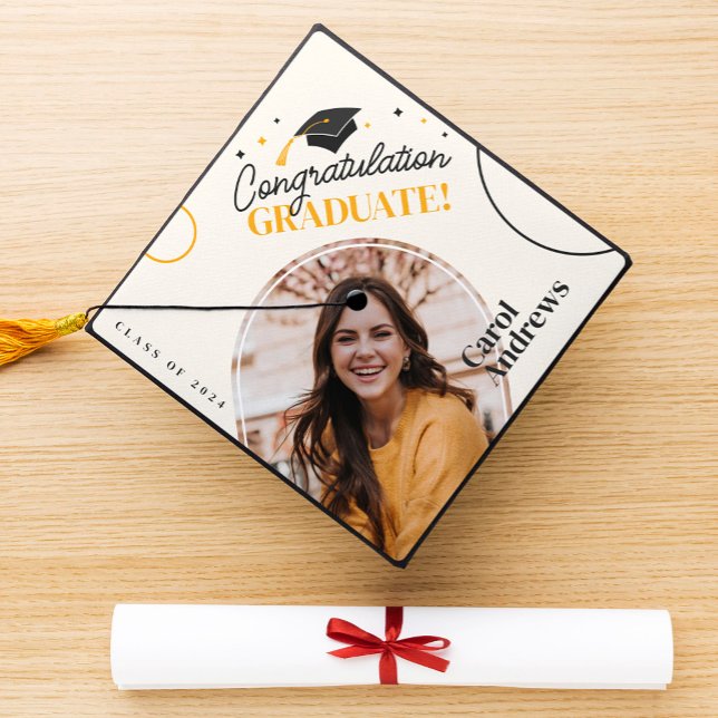 Toque De Diplômé Élégante classe de diplômés de 2024 Keepsaké Gradu (Créateur téléchargé)