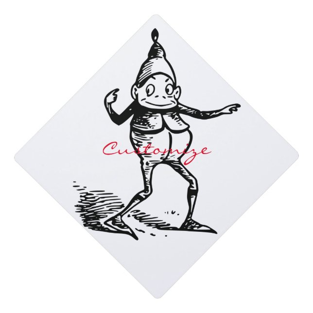 Toque De Diplômé Elf Gnome Thunder_Cove (Devant)