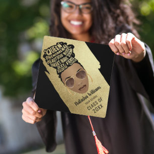 Toque De Diplômé Encouragement des femmes noires, AVC D'Or, Diplôme