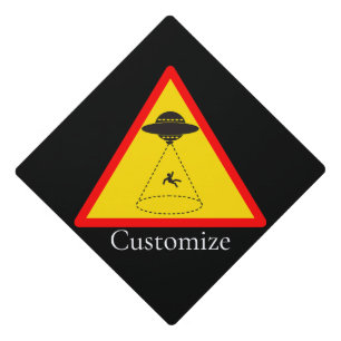 Toque De Diplômé Enlèvement d'Alien UFO Thunder_Cove