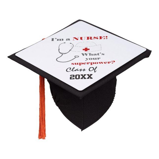 Toque De Diplômé Entraînement universitaire de l'école de soins inf (Incliné)