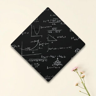 Toque De Diplômé Équations mathématiques et graphiques Graduation T