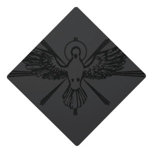 Toque De Diplômé Esprit Saint sous forme de colombe
