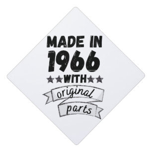 Toque De Diplômé fabriqués en 1966 avec pièces d'origine,