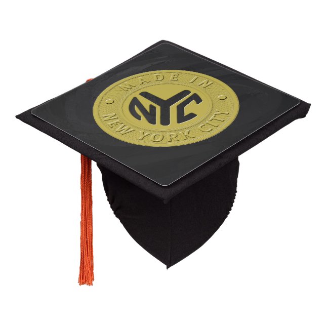 Toque De Diplômé Fait à New York (Incliné)