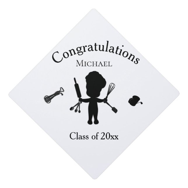 Toque De Diplômé Félicitations à Jonglage Baker (Devant)