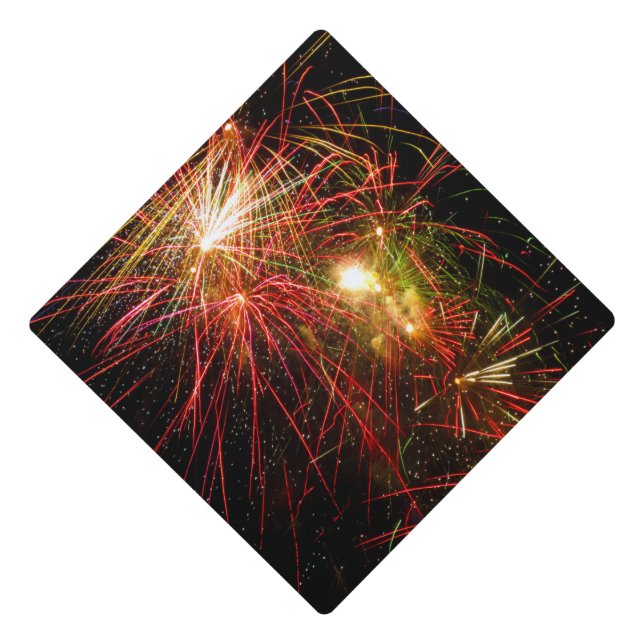 Toque De Diplômé Feu d'artifice 33 (Devant)