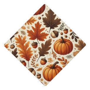 Toque De Diplômé feuille/citrouille/cavernes Automne