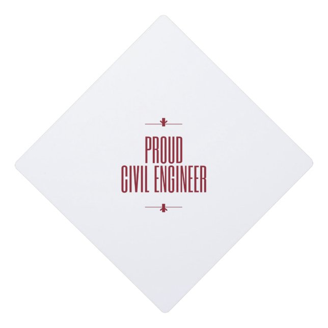 Toque De Diplômé Fier ingénieur civil (Devant)