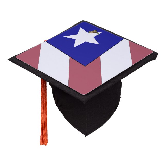 Toque De Diplômé Fierté portoricaine (Incliné)