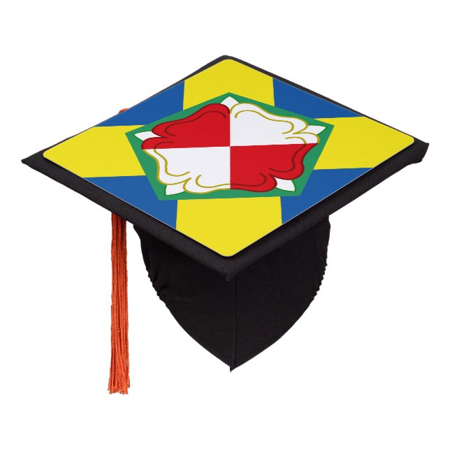 Toque De Diplômé Flag of Pembrokeshire Graduation Cap Topper (Incliné)