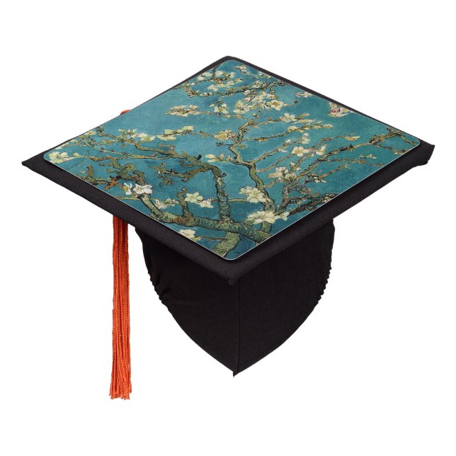 Toque De Diplômé Fleur d'amande (Incliné)