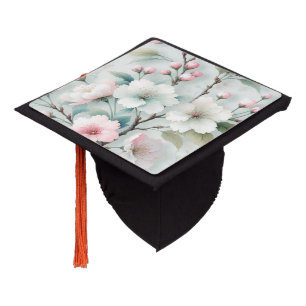 Toque De Diplômé Fleur de Cerisier