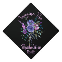 Fleur manuscrit "Imagine The Possibilités"