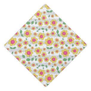 Toque De Diplômé Fleurs enfants peignent le design de printemps heu