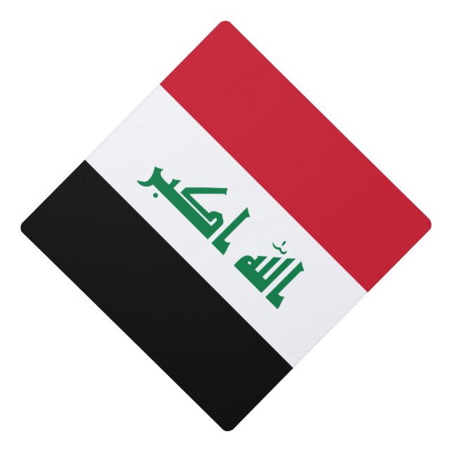 Toque De Diplômé Flot d'Iraq (Devant)