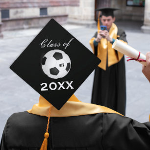 Toque De Diplômé Football N'importe quelle couleur personnalisée Cl