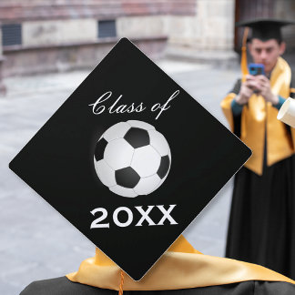 Toque De Diplômé Football N'importe quelle couleur personnalisée Cl