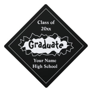 Toque De Diplômé Funny Class of 2024 High School