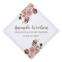 Futur enseignant de fin d'études Floral