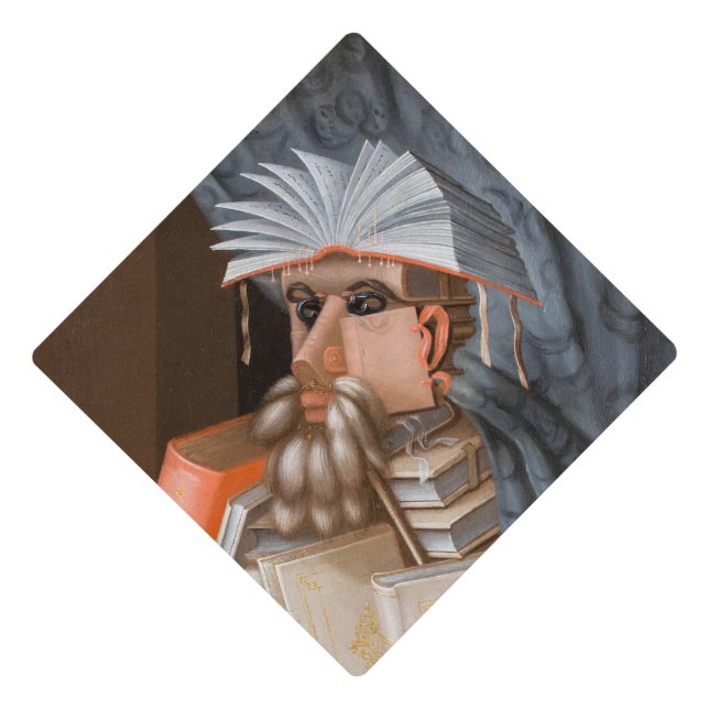 Toque De Diplômé Giuseppe Arcimboldo - Le Bibliothécaire (Devant)
