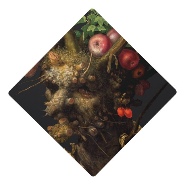 Toque De Diplômé Giuseppe Arcimboldo - Quatre saisons en une tête (Devant)