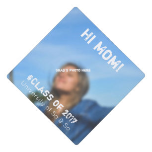 Toque De Diplômé Gland fait sur commande Topper de photo