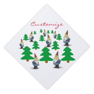 Toque De Diplômé Gnomes de Noël Arbres de Noël Thunder_Cove