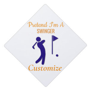 Toque De Diplômé Golfeur Swinging Thunder_Thunder_Cove
