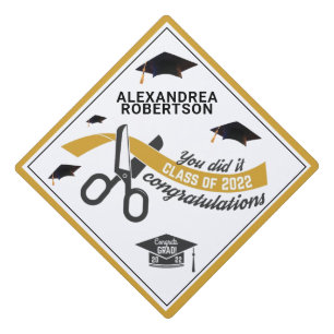 Toque De Diplômé Graduate Graduate Class of 2022 Personnaliser
