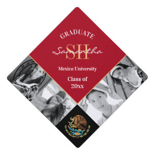 Toque De Diplômé Graduation multi photo & Mexique élégant / aigle
