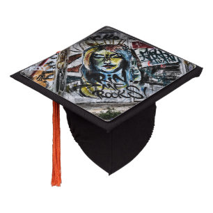 Toque De Diplômé Graffiti Urban Street Cool Grunge Moderne Unique